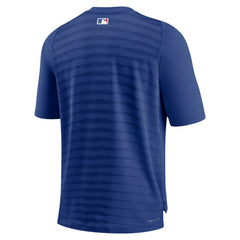 Chicago Cubs Authentic Collection Pregame Raglan Performance V-Neck T-Shirt - Royal | Nike