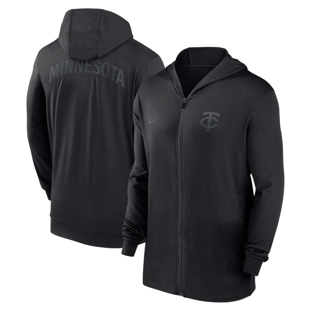 Minnesota Twins Authentic Collection Travel Performance Lightweight Full-Zip Hoodie - | Nike