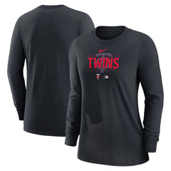 Minnesota Twins Women's Authentic Collection Legend Performance Long Sleeve T-Shirt - | Nike
