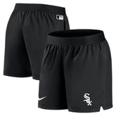 Chicago White Sox Women's Authentic Collection Team Performance Shorts - Black | Nike