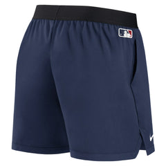 Atlanta Braves Women's Authentic Collection Team Performance Shorts - Navy | Nike
