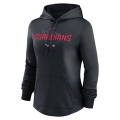 Cleveland Guardians Women's Authentic Collection Pregame Performance Pullover Hoodie - Navy | Nike