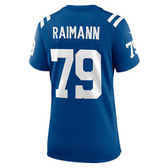 NFL Indianapolis Colts Bernhard Raimann Women's Player Game Jersey