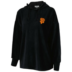 San Francisco Giants Touch Women's End Line Pullover Hoodie - Black