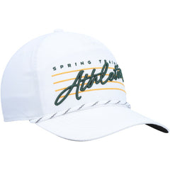 Athletics Downburst Hitch Snapback Hat - White | 47 brand