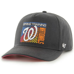 Washington Nationals 2023 Spring Training Reflex Hitch Snapback Hat - Charcoal | 47 brand