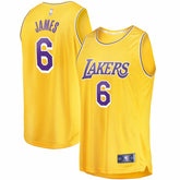 LeBron James Los Angeles Lakers 2021/22 Fast Break Replica Jersey - Icon Edition - Gold | Fanatics sale