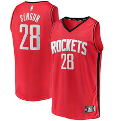 Alperen Sengun Houston Rockets Fast Break Replica Jersey - Icon Edition - Red | Fanatics outlet