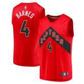 Scottie Barnes Toronto Raptors Fast Break Replica Jersey - Icon Edition - Red | Fanatics online