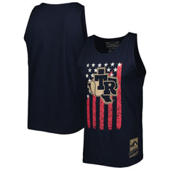 Texas Rangers Cooperstown Collection Stars and Stripes Tank Top - Navy | Mitchell & Ness
