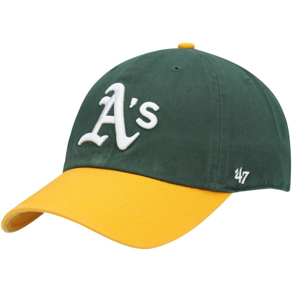 Athletics Clean Up Adjustable Hat - Green | 47 brand