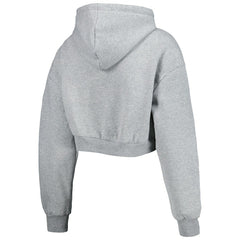 NFL Los Angeles Chargers The Wild Collective Women's Cropped Pullover Hoodie