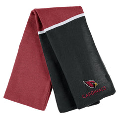 NFL Arizona Cardinals WEAR by Erin Andrews Women's Colorblock Cuffed Knit Hat with Pom and Scarf Set