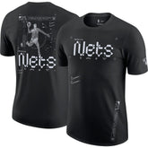 Brooklyn Nets Courtside Air Traffic Control Max90 T-Shirt - Black | Nike online
