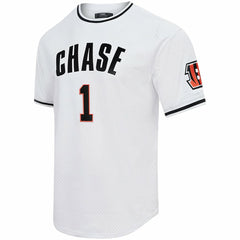 NFL Cincinnati Bengals Ja'Marr Chase Pro Standard Mesh Player Name & Number Top