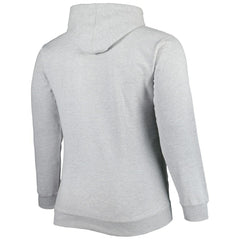 Philadelphia 76ers Big & Tall Wordmark Pullover Hoodie - Heather Gray | Fanatics shop