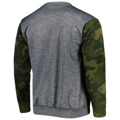 Philadelphia 76ers Camo Stitched Sweatshirt - Heather Charcoal | Fanatics sale