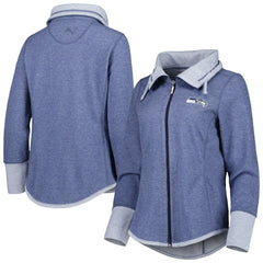 NFL Seattle Seahawks Women's Sport Sun Fade Full-Zip Sweatshirt