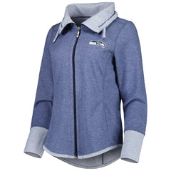 NFL Seattle Seahawks Women's Sport Sun Fade Full-Zip Sweatshirt