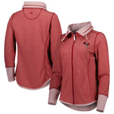 NFL Tampa Bay Buccaneers Women's Sport Sun Fade Full-Zip Sweatshirt