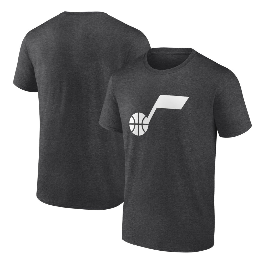 Utah Jazz Primary Logo T-Shirt - Charcoal sale