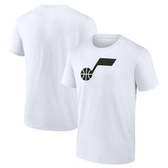 Utah Jazz Alternate Logo T-Shirt - White discount