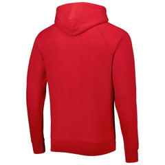 NFL Atlanta Falcons Homage Retro Helmet Tri-Blend Raglan Pullover Hoodie
