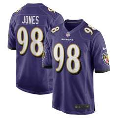 NFL Baltimore Ravens Travis Jones Player Game Jersey