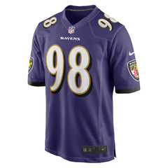 NFL Baltimore Ravens Travis Jones Player Game Jersey