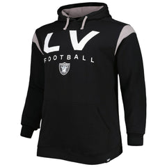 NFL Las Vegas Raiders Big & Tall Call the Shots Pullover Hoodie