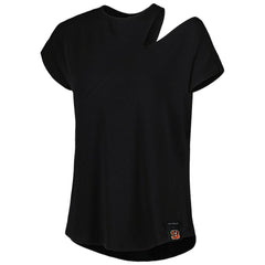 NFL Cincinnati Bengals KIYA TOMLIN Women's Cut Out Tri-Blend Shirt