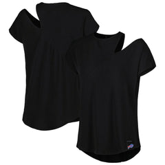 NFL Pittsburgh Steelers KIYA TOMLIN Women's Cut Out Tri-Blend Shirt
