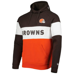 NFL Cleveland Browns Colorblock Current Pullover Hoodie