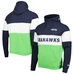 NFL Seattle Seahawks Colorblock Current Pullover Hoodie