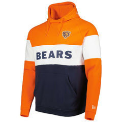 NFL Chicago Bears Colorblock Throwback Pullover Hoodie