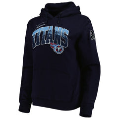 NFL Tennessee Titans Pro Standard Women's Local Patch Pullover Hoodie