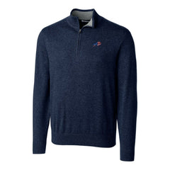 NFL Buffalo Bills Cutter & Buck Lakemont Quarter-Zip Pullover Sweater