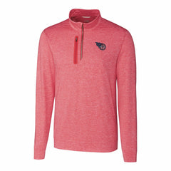 NFL Tennessee Titans Cutter & Buck Stealth Quarter-Zip Pullover Top