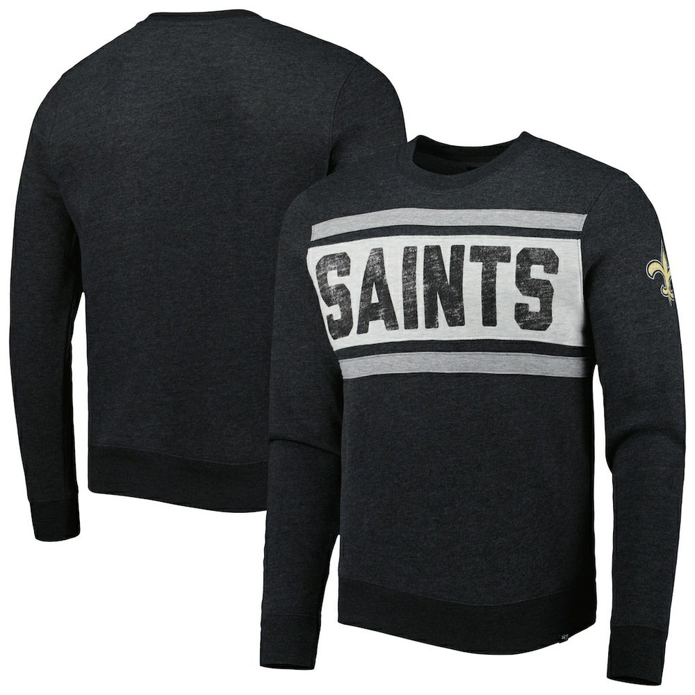 NFL New Orleans Saints '47 Bypass Tribeca Pullover Sweatshirt