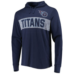 NFL Tennessee Titans '47 Field Franklin Hooded Long Sleeve T-Shirt