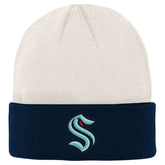 Seattle Kraken Youth Logo Cuffed Knit Hat