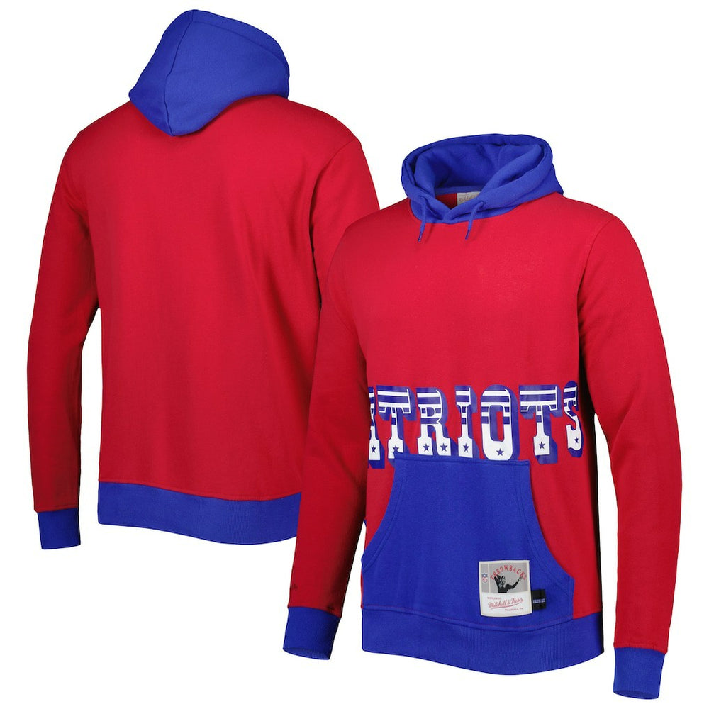 NFL New England Patriots Big Face 5.0 Pullover Hoodie