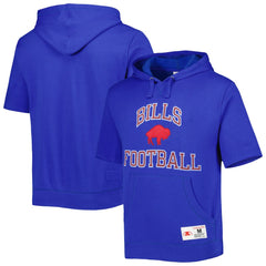 NFL Buffalo Bills Washed Short Sleeve Pullover Hoodie