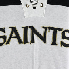 NFL New Orleans Saints '47 Gridiron Lace-Up Pullover Hoodie