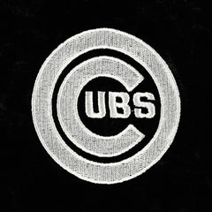 Chicago Cubs The Wild Collective Women's Marble Pullover Hoodie - Black