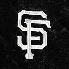 San Francisco Giants The Wild Collective Women's Marble Pullover Hoodie - Black
