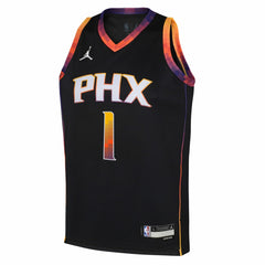Devin Booker Phoenix Suns Jordan Brand Youth Swingman Jersey - Statement Edition - Black shop