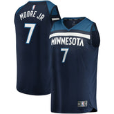 Wendell Moore Jr. Minnesota Timberwolves 2022 NBA Draft First Round Pick Fast Break Replica Player Jersey Icon - Edition - Navy | Fanatics on sale