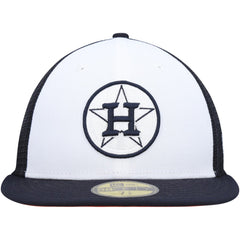 Houston Astros 2023 On-Field Batting Practice 59FIFTY Fitted Hat - White/Navy | New Era