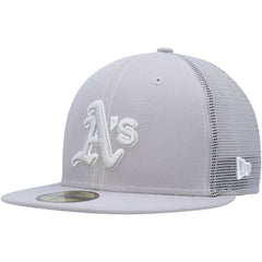 Athletics 2023 On-Field Batting Practice 59FIFTY Fitted Hat - Gray | New Era